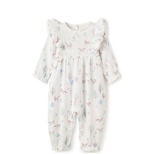 Elegant Baby PONY MEADOW ORGANIC MUSLIN JUMPSUIT